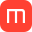 m
