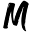 m
