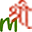 m