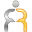 m