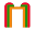 m