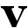 v