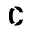 c