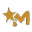 m
