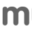 m