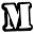 m
