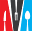 m