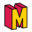 m