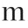 m