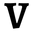 v