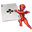 m