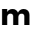 m