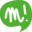 m