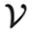 v