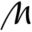 m