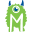 m
