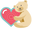m