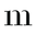 m