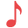 m