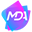 m