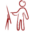 m