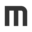 m