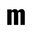 m