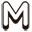 m