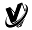 v
