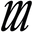 m