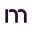m