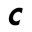 c