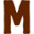 m