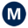 m