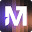 m