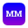 m