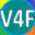 v