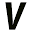 v