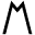 m