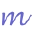 m