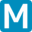 m