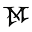 m