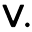 v