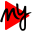 m