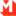 m