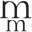 m