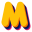 m