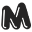 m