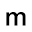 m