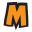 m